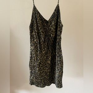 ZARA ANIMAL PRINT DRESS